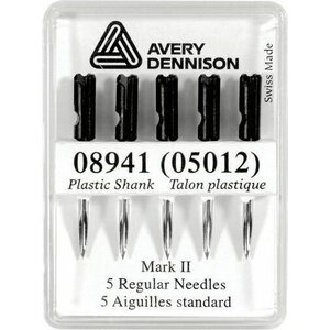 Kiinnikepistoolin neula Avery Dennison 05012 Standard 5 kpl paksu