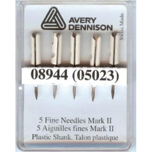 Kiinnikepistoolin neula Avery Dennison 05023 Mark II 5 kpl