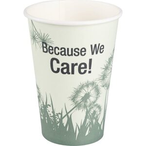 Kahvikuppi 20/22cl Ø7cm pap/PLA kompostoituva 50kpl