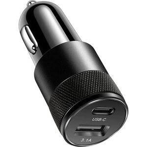 Autolaturi 1 x USB-A + 1 x USB-C, 66W/2.4A