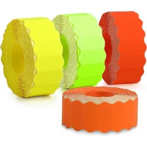 Hintaetiketti 26x12mm 1400kpl huomio väri