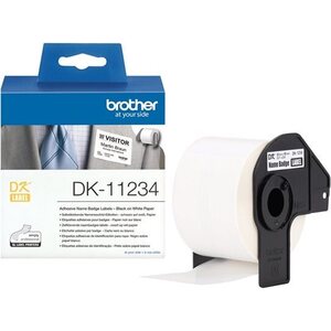 Brother DK-11234 nimikorttitarra 60x86mm 260kpl
