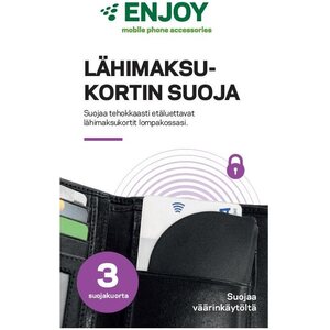 Lähimaksukortin suoja (3kpl)