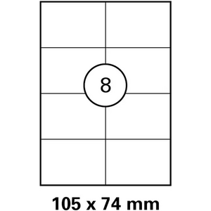 Monitoimitarra A4 105x74mm 8-os. 100 arkkia suorat kulmat