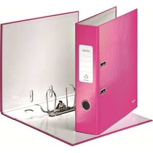 Kartonkimappi Leitz WOW A4 80 mm pinkki