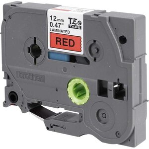 Tarviketarra (brother) TZe-431 12mm punainen/musta 8m