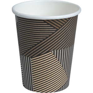 Kartonkinen kuumakuppi Ø8cm 240/280ml 50kpl ruskea