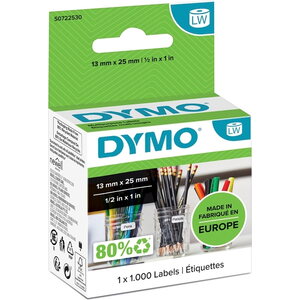Tarra Dymo LW 25x13mm 1000