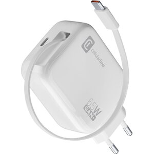 Verkkolaturi Cellularline 65W usb-C