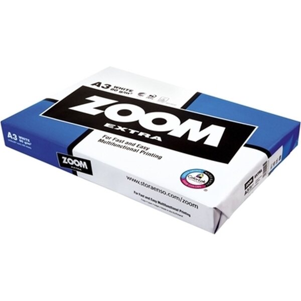 Kopiopaperi ZOOM Extra A3 80g/500