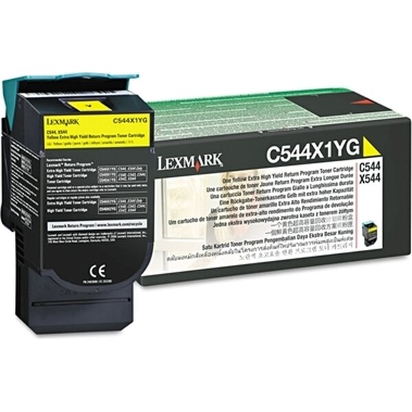 Värikasetti Lexmark C544,x544 C544x1YG kelt