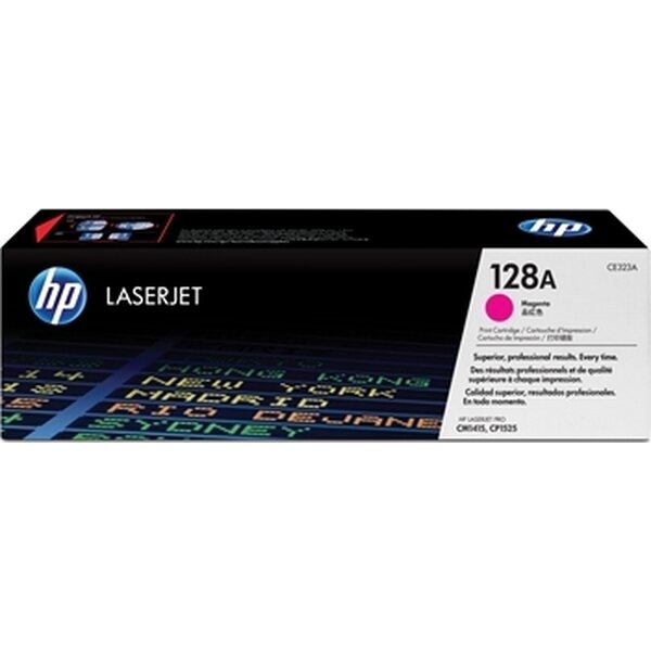 Värikasetti Laser HP CE323A LJ Pro CM1415/CP1525 punainen