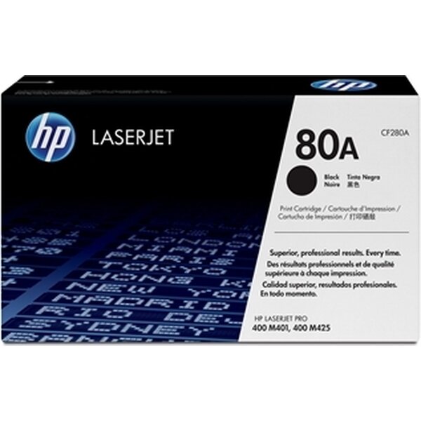 Värikasetti laser HP CF280A LJ Pro 400 M401 musta