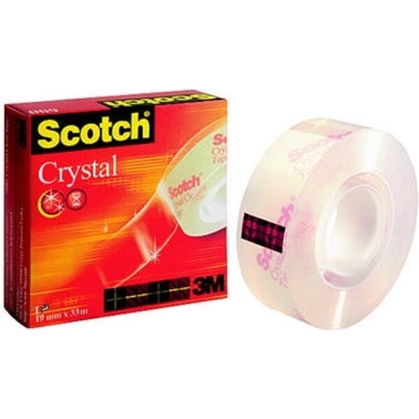 Yleisteippi Scotch 600 kirkas 19mmx33m