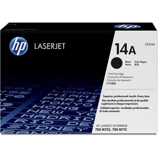 Värikasetti laser HP CF214A LJ Enterprise 7005 musta