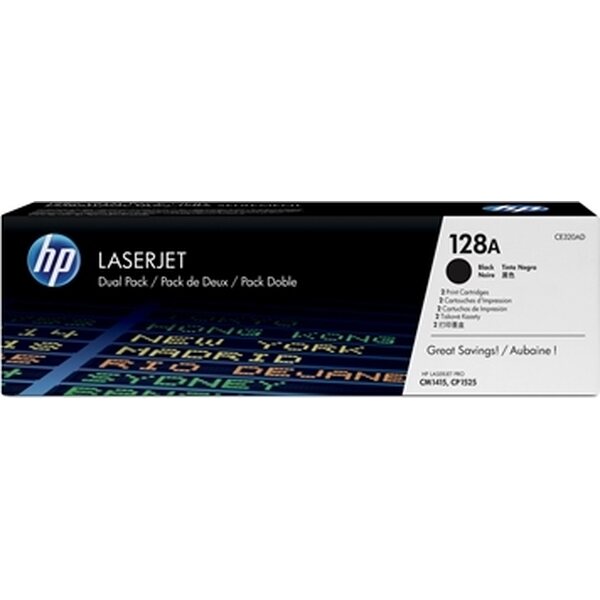 Värikasetti Laser HP 128A CE320AD HP Pro CP1525 dual pack/2
