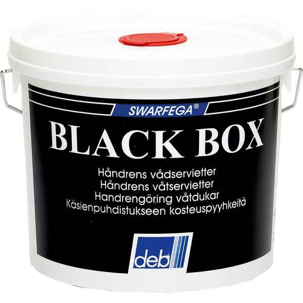 Swarfega Black Box käsienpuhdistusliina 150kpl heavy