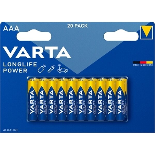 Paristo Varta Longlife Power AAA LR3 20kpl