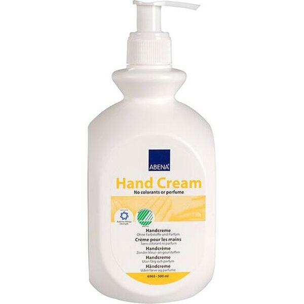 Hand Cream 500ml käsivoide 21% hajusteeton pumppupullo