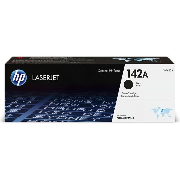 HP 142A laserkasetti, musta