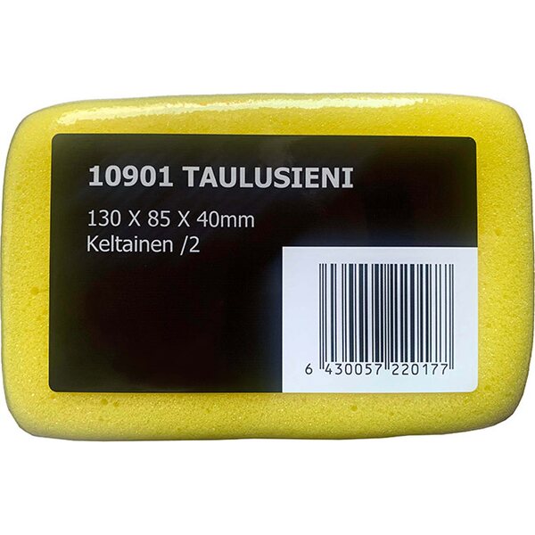 Taulusieni 130x85x40mm keltainen 2 kpl