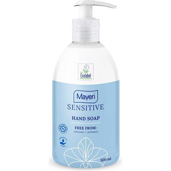 Nestesaippua Sensitive 500ml pumppupullo