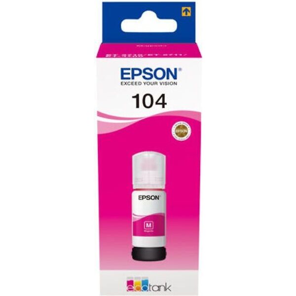 Epson 104 EcoTank Punainen pullo(WE)