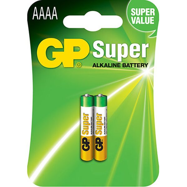 GP super alkali AAAA LR61 2kpl