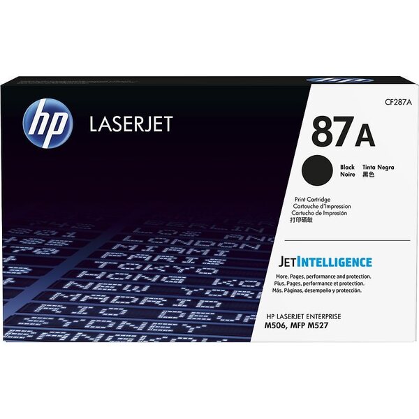 Värikasetti laser HP CF287A musta