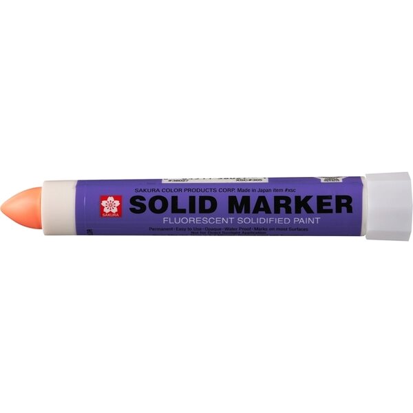 Maalikynä Sakura Solid Marker neonoranssi