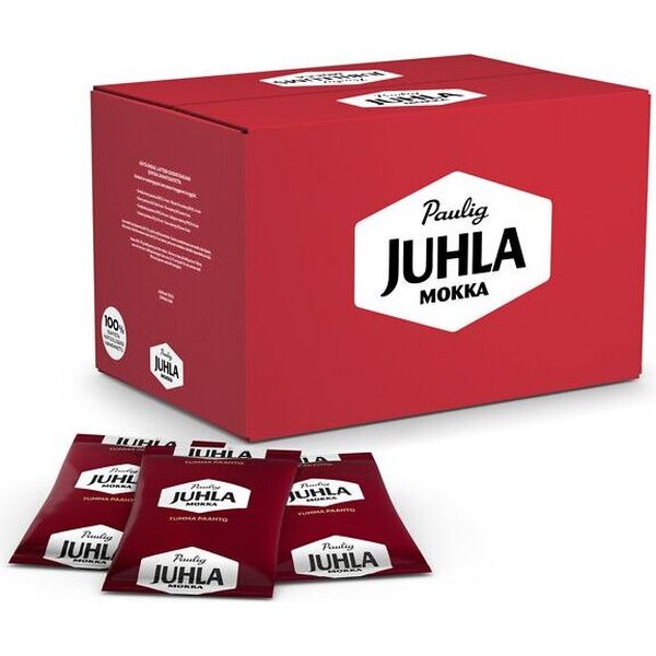 Juhla Mokka kahvi Tumma paahto 44x100g hienojauhatus