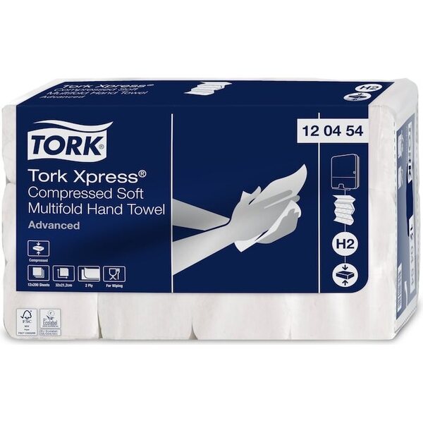 Tork Xpress soft käsipyyhe 120454 H2 12x200 arkkia