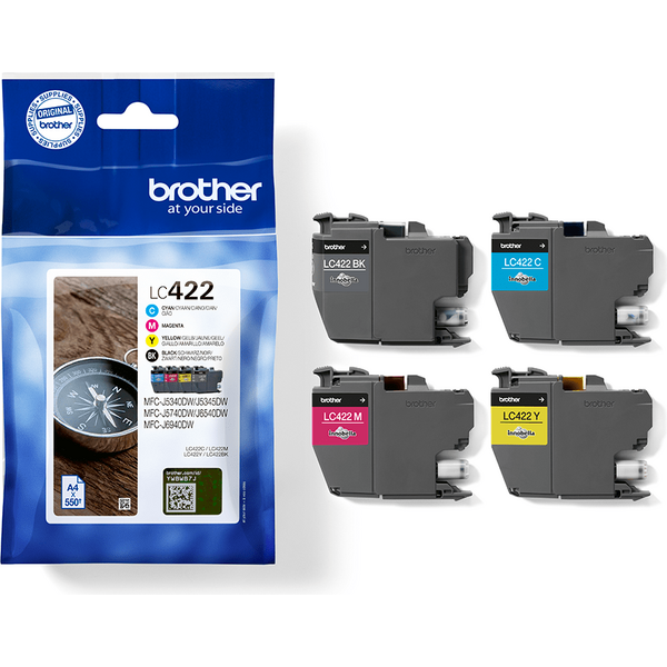 Brother LC-422 4-väripakkaus
